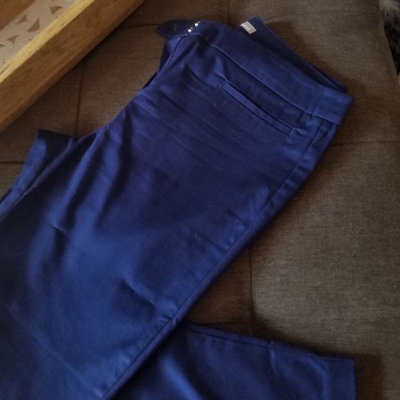 Women’s Marks & Spencer Royal Blue Slim Fit Pants from London - Picture 2 of 12